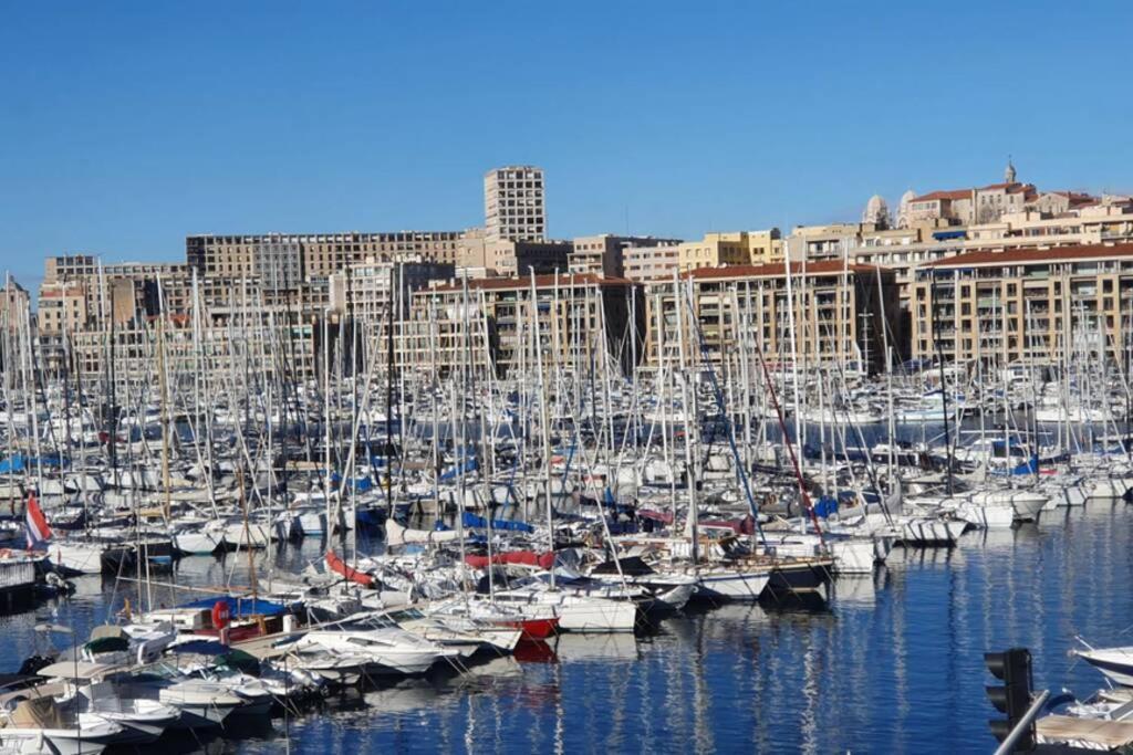 Grand Loft En Plein Coeur Du Vieux-Port Lägenhet Marseille Exteriör bild