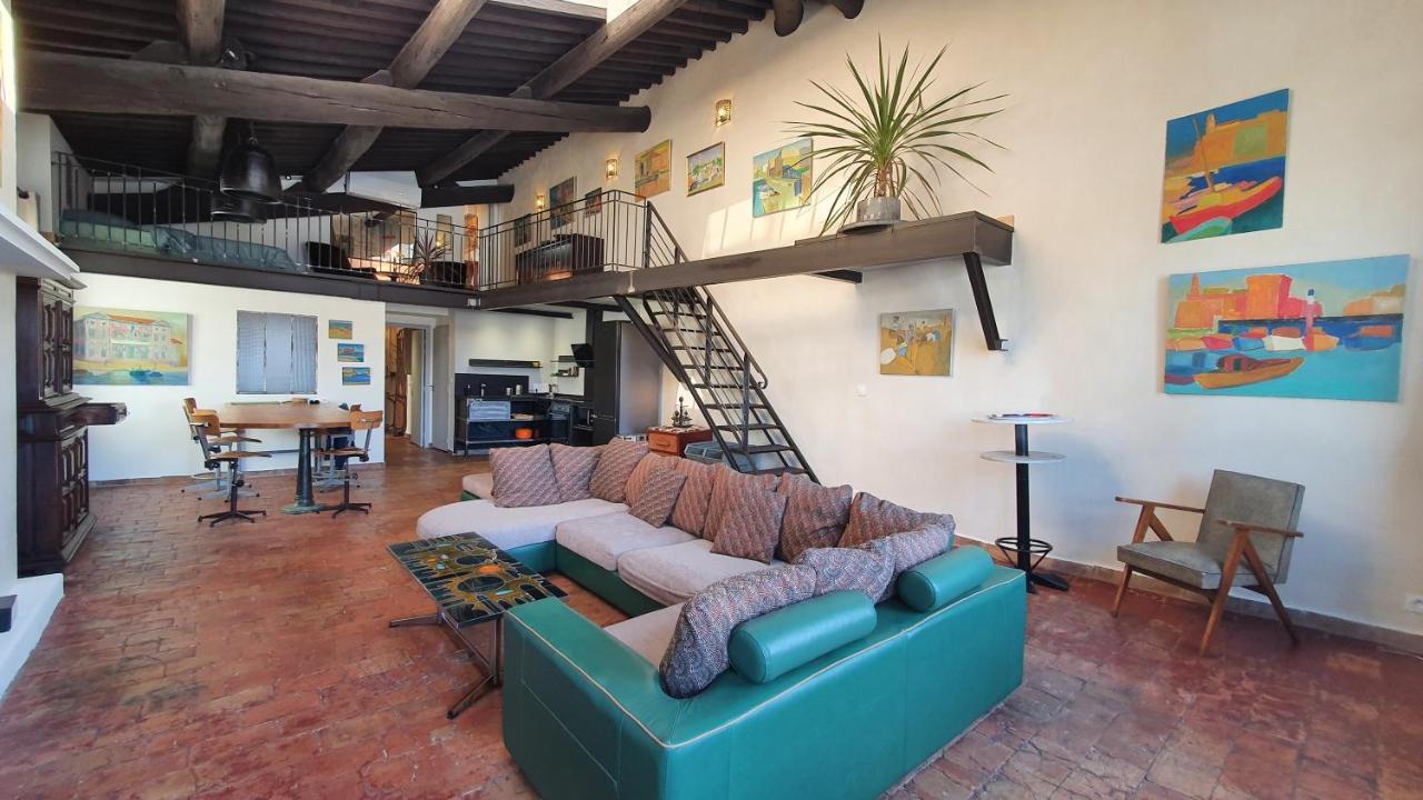 Grand Loft En Plein Coeur Du Vieux-Port Lägenhet Marseille Exteriör bild
