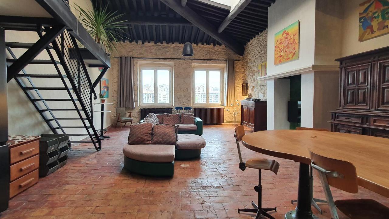 Grand Loft En Plein Coeur Du Vieux-Port Lägenhet Marseille Exteriör bild